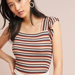 Anthropologie Eri and Ali striped top small